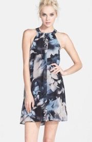 🌺 ASTR floral high neck shift dress