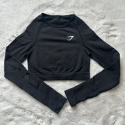 Gymshark  VITAL SEAMLESS 2.0 LONG SLEEVE CROP TOP