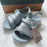 Chaco Light Mint Green Slides Sandals Women's Size 8