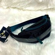 🌻 Art Class Black Green Snap Fanny Pack