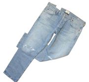 NWT Citizens of Humanity Emerson in Sugarcoat Relaxed Slim Boyfriend Jeans 30