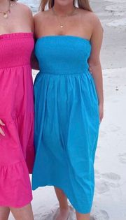 Blue Maxi Dress 