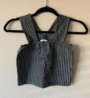 Checkered Crop Top