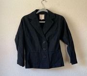 Magaschoni black blazer size 8