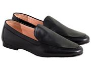 J.Crew Cecile smoking slippers in black leather 6.5