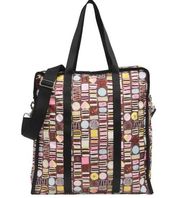 LESPORTSAC Gabrielle Box Weekend Bag In Confection Perfection NEW