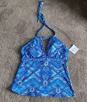 Liz Claiborne Halter Swim Top SIZE 12