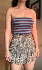 New  Silk Blend Strapless Tube Top