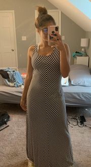 Striped Maxi Dress