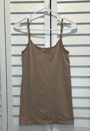 Flawed  tank top scoop neck v neck reversible small medium