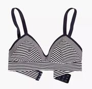 Kerri Longline Bralette in Stripe Mix S