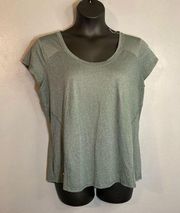 Xersion gray open back lightweight tshirt