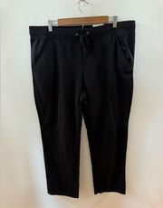 NWT XL Straight St John’s Bay Black Mid-Rise Pants