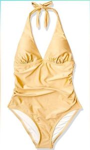 Carve Designs Women's Alexandra One Piece, Gold Shimmer, Size M 🌸NWOT🌸