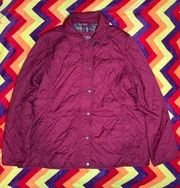 LL Bean quilted riding jacket