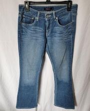 Levi’s  518 Medium Wash Super Low Bootcut Low-Rise Flare Women's Jeans Size 3