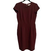 DownEast Maroon Professional Dress