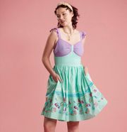 NWT  Disney The Little Mermaid Retro Dress