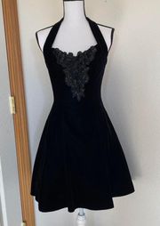 Vintage Velvet Dress