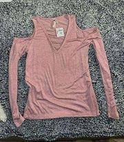 Pink Long Sleeve Shirt