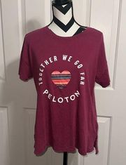 PELOTON Together We Go Far T Shirt