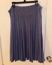 Coldwater Creek Circle Flare Skirt in Grey - size XL