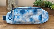 Gap Blue and White Canvas Tie Dye Fanny Pack