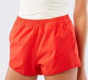 Splits59 Whip Bright Red Pocketed Athletic Mini Shorts M