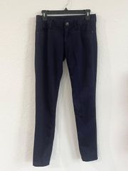 Worth Skinny Pants Jeans Jegging Midnight Navy Blue Size 2