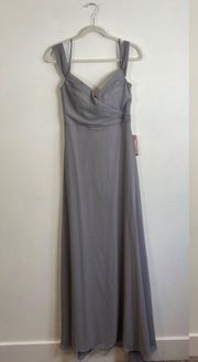 NWT Birdy Grey Spence Dress in Silver Gray Medium