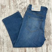 4 // Christopher & Banks NWT The Perfect Jean Shaped Fit Mid Rise Crop Jeans