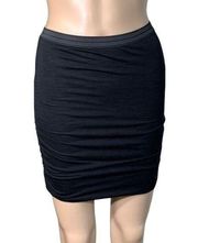 Silence and Noise Womens Stretchy Fitted Mini Skirt Black XS EUC