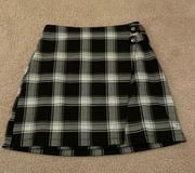 plaid skirt