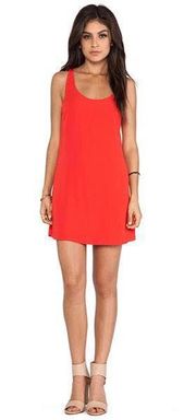 Intertwined Dress In Pimento