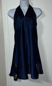 Frederick of hollywood blue mini dress medium