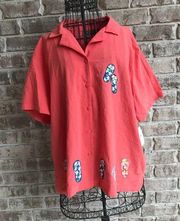 Jane Ashley Woman Casual Lifestyle Shirt 2X NWT