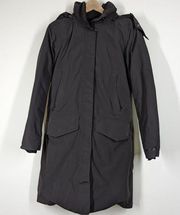 Patagonia City Storm Parka Hooded Winter Coat Zip Black XS Women's Preowned