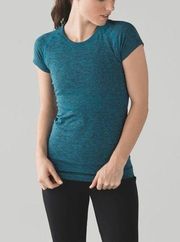 Lululemon Teal swiftly tech size 2