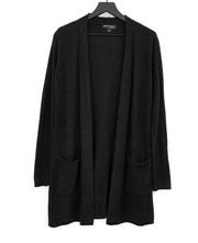 BAREFOOT DREAMS CozyChic Lite Long Cardigan Black S