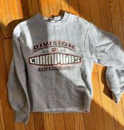 vintage cropped bengals crewneck