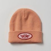 Logo Patch Knit Beanie NWT - Orange