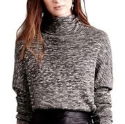 Anthropologie Moth Grey Wool Blend Turtleneck Sweater Women’s Small