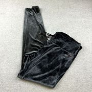 Calia By Carrie Underwood Womens Jogger Pants XL Black Velvet Velour Stretch NWT