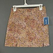 Eyeshadow Pink Purple Floral Print Skirt Size 7