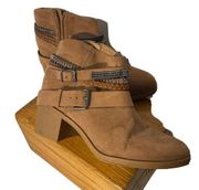 H&M Divided Western Ankle Boots 9.5