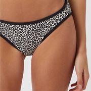 Michael Kors Women’s Mini Leopard Print Bikini Swim Bottom Size M