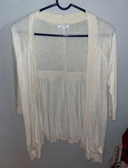 Delia’s Cream Cardigan