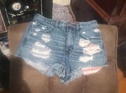 Hollister Holister American flag shorts