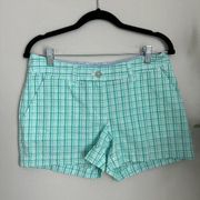 NWT Southern Tide Gingham Seersucker Leah Shorts size 0