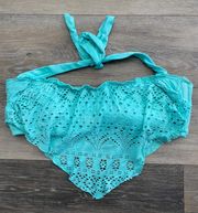 Mossimo Turquoise Bikini Top